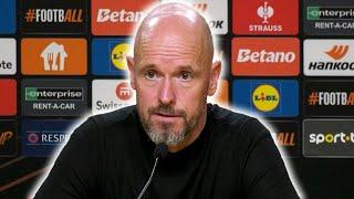 Erik ten Hag post-match press conference  Porto 3-3 Manchester United  Europa League