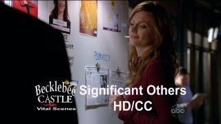 Castle 5x10 Significant Others  Beckett Gives Castle A Naughty look at his crotch  HDCC