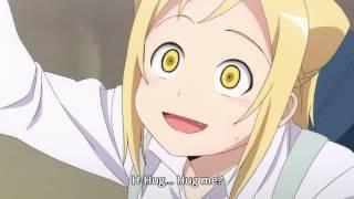 Demi chan wa Kataritai H Hug. Hug me?  Funny Anime Moment