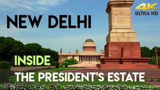 Inside - The Presidents Estate  Rashtrapati Bhavan  New Delhi  India