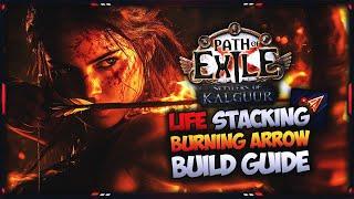 PATH OF EXILE  3.25 – BURNING ARROW OF VIGOUR – IGNITE ELEMENTALIST – BUILD GUIDE