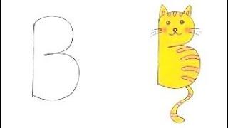 cute Cat drawing  Easy cat drawing for kids