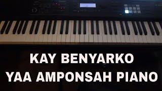 Yaa Amponsah highlife  Piano Tutorial - Kay Benyarko Ghana piano style