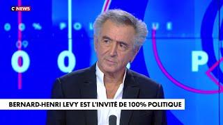 Bernard-Henri Lévy - CNEWS 100% Politique  élections législatives RN & NFP 2 juillet 2024