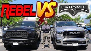 2025 Ram 1500 Laramie vs Ram Rebel For The Same Money Which Is Best?