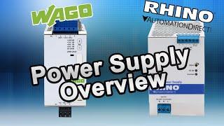 Power Supply & DC-to-DC Converter Overview - AutomationDirect Power Products