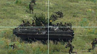 Russian Army Wakes Up To Heavy Losses Due To Lightning Attacks By Ukrainian Forces - Arma 3