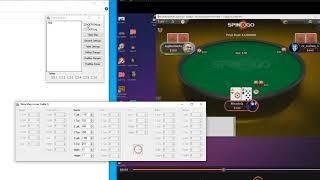 Real-time Poker software Advisor PokerReader. Setting up the table map.