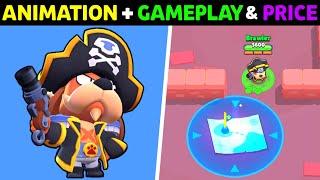 BRAWL STARS SEADOG RUFFS GAMEPLAY ANIMATION COST PIN & PLAYER ICON