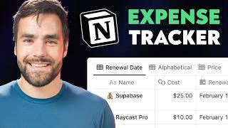 Notion Masterclass Build an Expense Tracker from Scratch