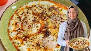 How To Make Cilbir  Turkish Eggs - Aysenur Altan