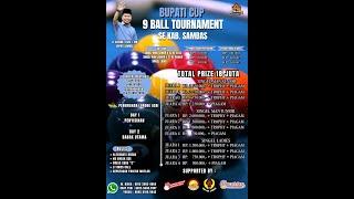 TURNAMEN BILLIARD BUPATI CUP 2024 RUMAH BILLIARD SAMBAS