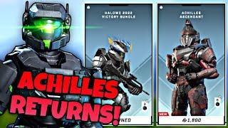 Halo infinite shop items - September 3rd Achilles Return + Cross core update