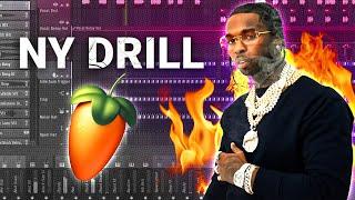 FL Studio 21 • NY Drill Beat Tutorial