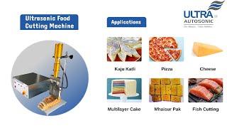Ultrasonic Food Cutting Machine 300mm Length