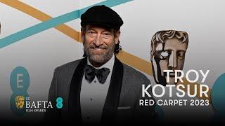 Troy Kotsur gets askes the One Question He HATES  EE BAFTAs Red Carpet