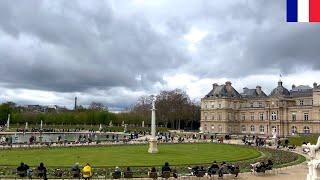 ️【HDR 4K】Paris Walk - Les Gobelins to Saint Michel via Luxembourg Gardens Mar 2024