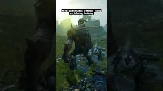 Middle Earth Shadow of Mordor - Riding and Defeating the Graug #shadowofmordor #ps4 #ps5 #gaming