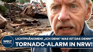 HAGEN Tornado-Alarm in NRW Hab nur Lichtphänomen gesehen Ich denk’ was ist das denn?