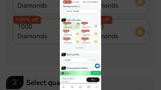 How to recharge BIGO LIVE? TOP UP diamonds using Bitcoin Cryptoand USDT on BuffGet.com #bigolive