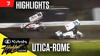 Kubota High Limit Racing at Utica-Rome Speedway 51724  Highlights