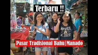 Kota Manado 2023 Pasar Tradiosional Bahu menyediakan ikan ikan segar juga kue kue khas Manado