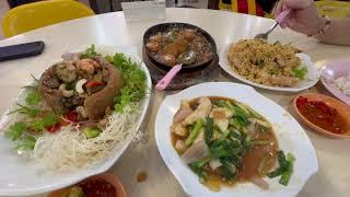 Singapore  Local Food  Dinner at Chinese Zi Char stall