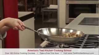 Learn To Cook How To Do The Saute Snap