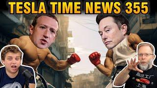 Elon vs. Zuck Cage Match and More Cybertruck Leaks  Tesla Time News