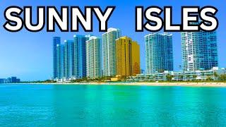 4K  SUNNY ISLES BEACH - Miami Walking Tour To The Ritz-Carlton Residences  2024