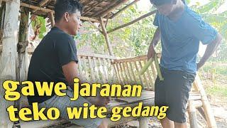 gawe jaranan teko godong e gedang