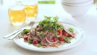 Thai Beef Barley Salad