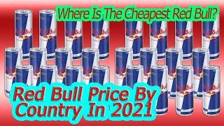 Red Bull Price By Country In 2021  Where Is The Cheapest Red Bull? Comparison