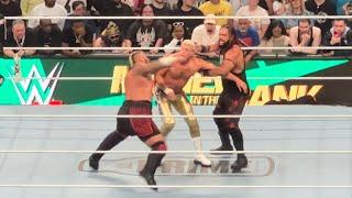 The Bloodline defeat Cody Rhodes Kevin Owens and Randy Orton - WWE Money in the Bank 762024