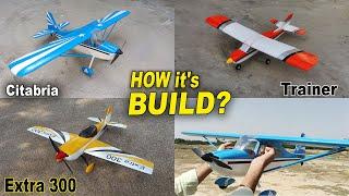 How To Make Rc Airplane Made from FoamBoard. DIY 3 Amazing Airplane Full Build.  RC MAKING