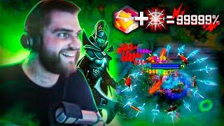 БОРОДАЧ ВАНШОТАЕТ ВСЕХ CUSTOM HERO CLASH Dota 2