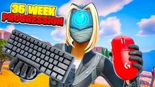 35 WEEK Fortnite Keyboard and Mouse Progression Controller to KBM + Handcam