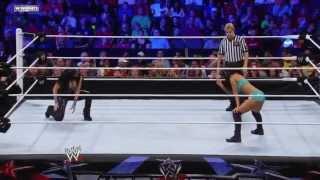 WWE Superstars 020611 Gail Kim vs Melina