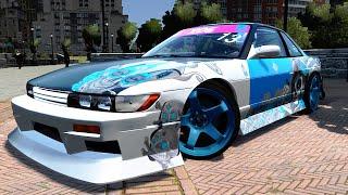 GTA IV Nissan Silvia S13 Non Grata Crash Testing