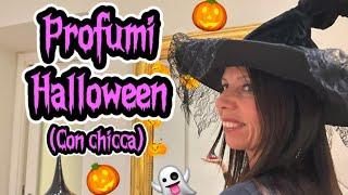 Profumi per Halloween con chicca 