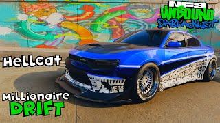 DaBlacklist 9 - Hellcat on Millionaire Drift Dodge Charger SRT Hellcat  Need for Speed Unbound