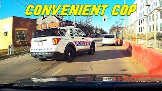 BEST OF CONVENIENT COP  Drivers Busted by Police Instant Karma Karma Cop Justice Clip Road Rage