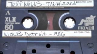 Jeff Mills aka The Wizard @ WJLB Detroit USA 1986 to 1989