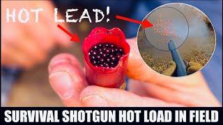 How to Reload a Shotgun Shell in the Field for Survival - AKA - Hot Load