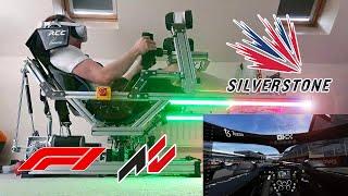 Silverstone F1 race in a 2 DOF motion simulator is INSANE