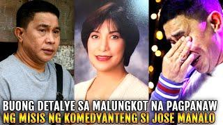 BUONG DETALYE sa BIGLAANG PAGPANAW ng MISIS ni Jose Manalo na si Annalyn Manalo