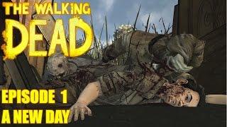 The Walking Dead  Episode 1 - A New Day - Walkthrough - 1080p 60FPS