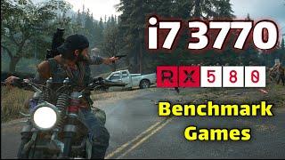 Core i7 3770 Rx 580 2048sp Benchmark Games