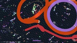 Kardan Adam -Slitherio - ntl Mod Circling & Administration Under Attack by 3 Snakes