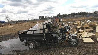 Сибирь. Один день из жизни в деревне.